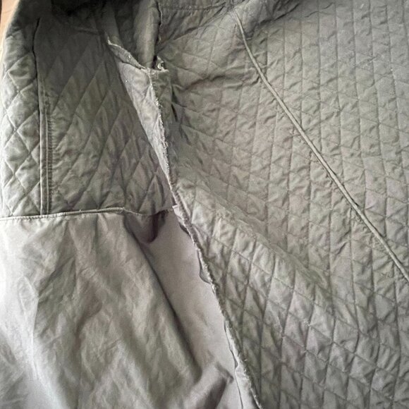 💖Host Pick💖 Equestrian Diamond Quilted Snap Front Collared Jacket Black XXL - Picture 3 of 4